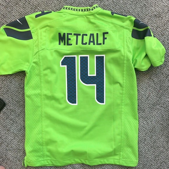 Seattle Seahawks metalf color rush jersey - Picture 3 of 3